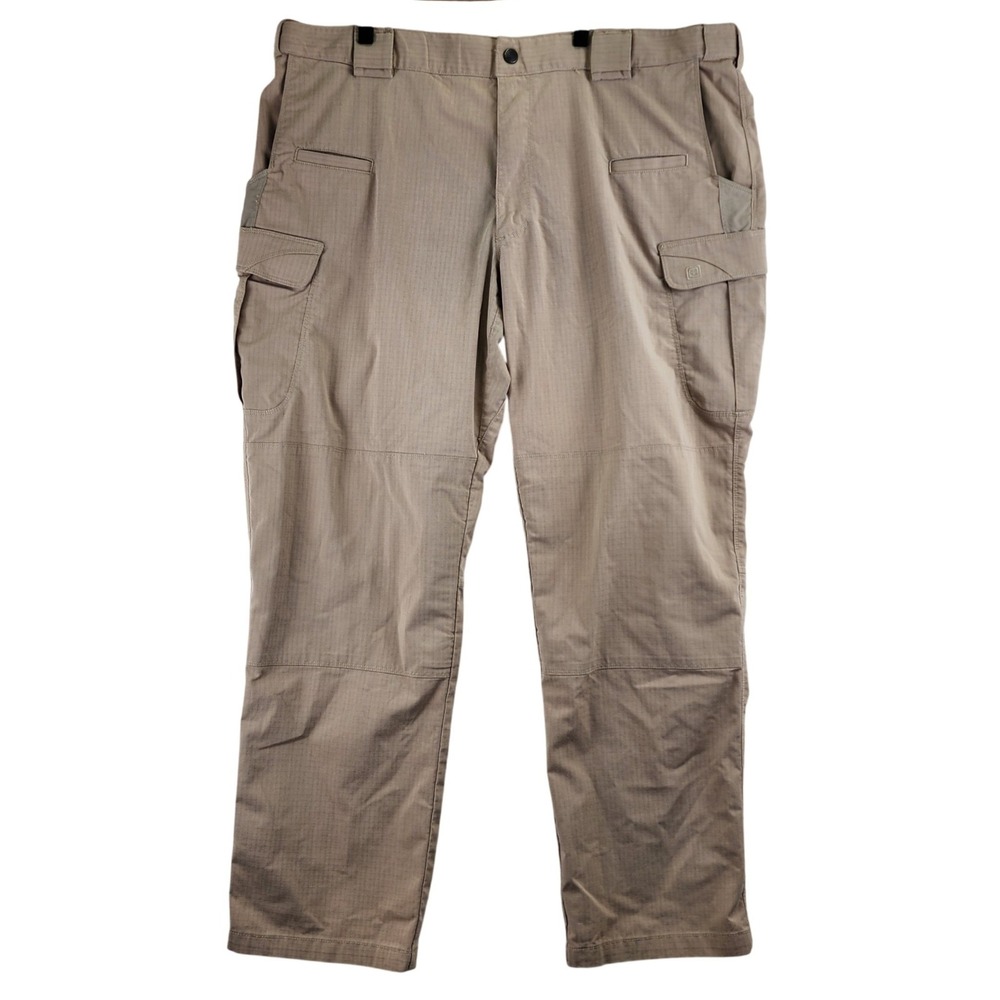 5.11 Tactical Ripstop Cargo Pants Mens 42x31 Tan Khaki Gorpcore Utility Rugged‎